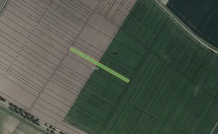 Prodej pole 2 549 m², Veselí nad Moravou, okres Hodonín