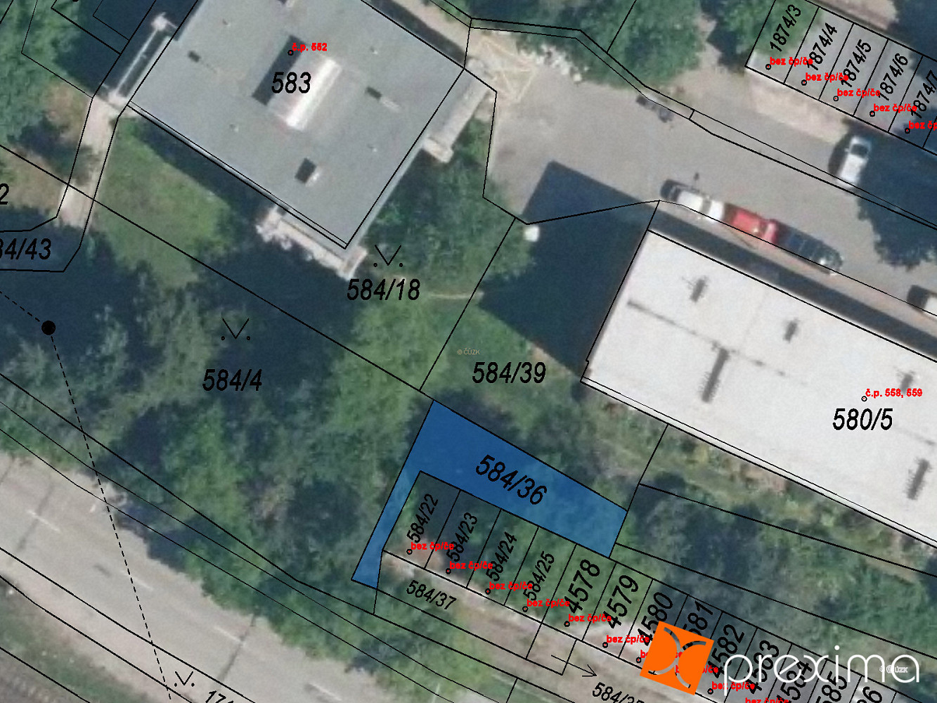 Prodej komerčního pozemku 97 m²