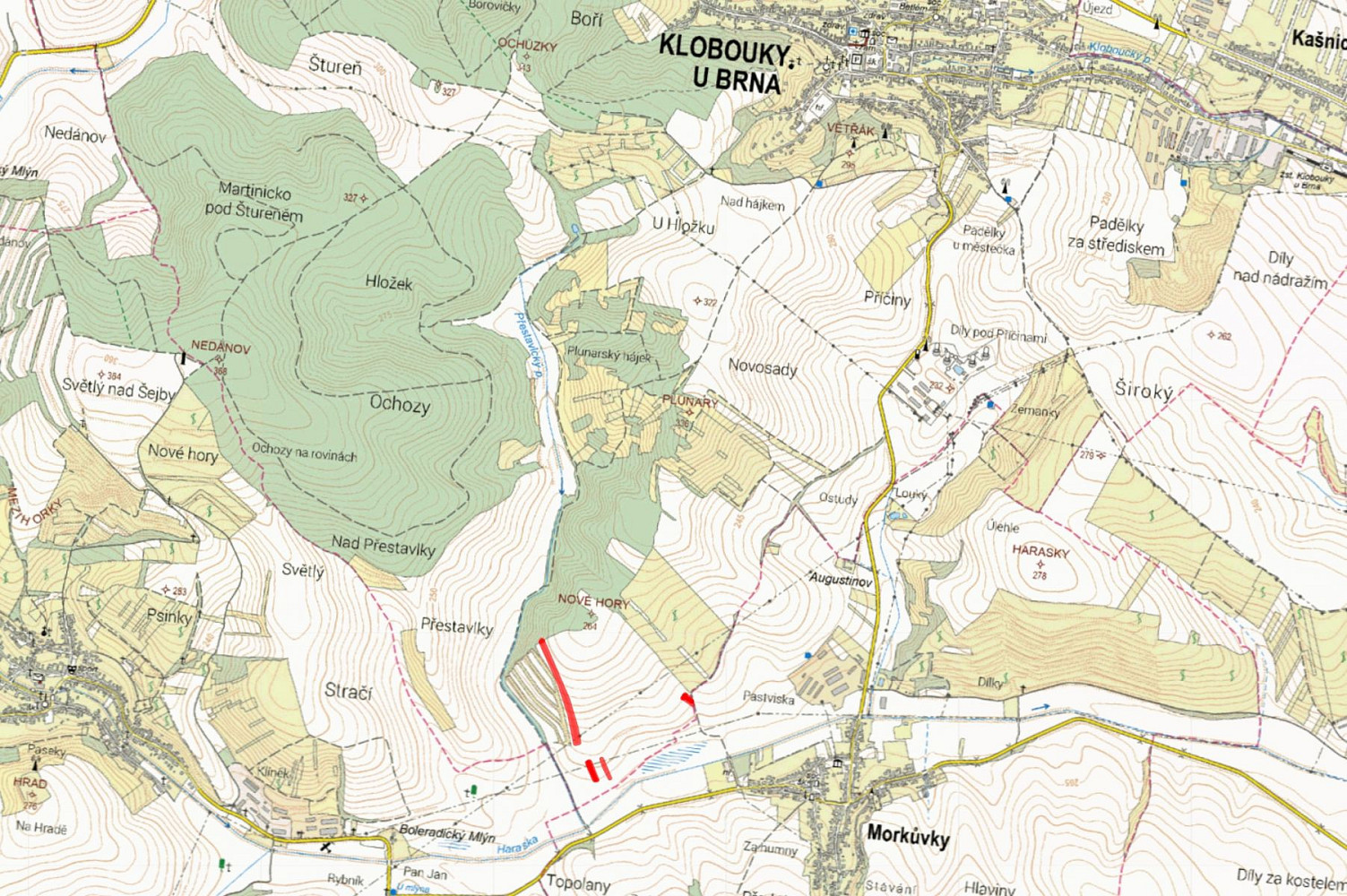 Prodej pole 7 163 m² — photo 2
