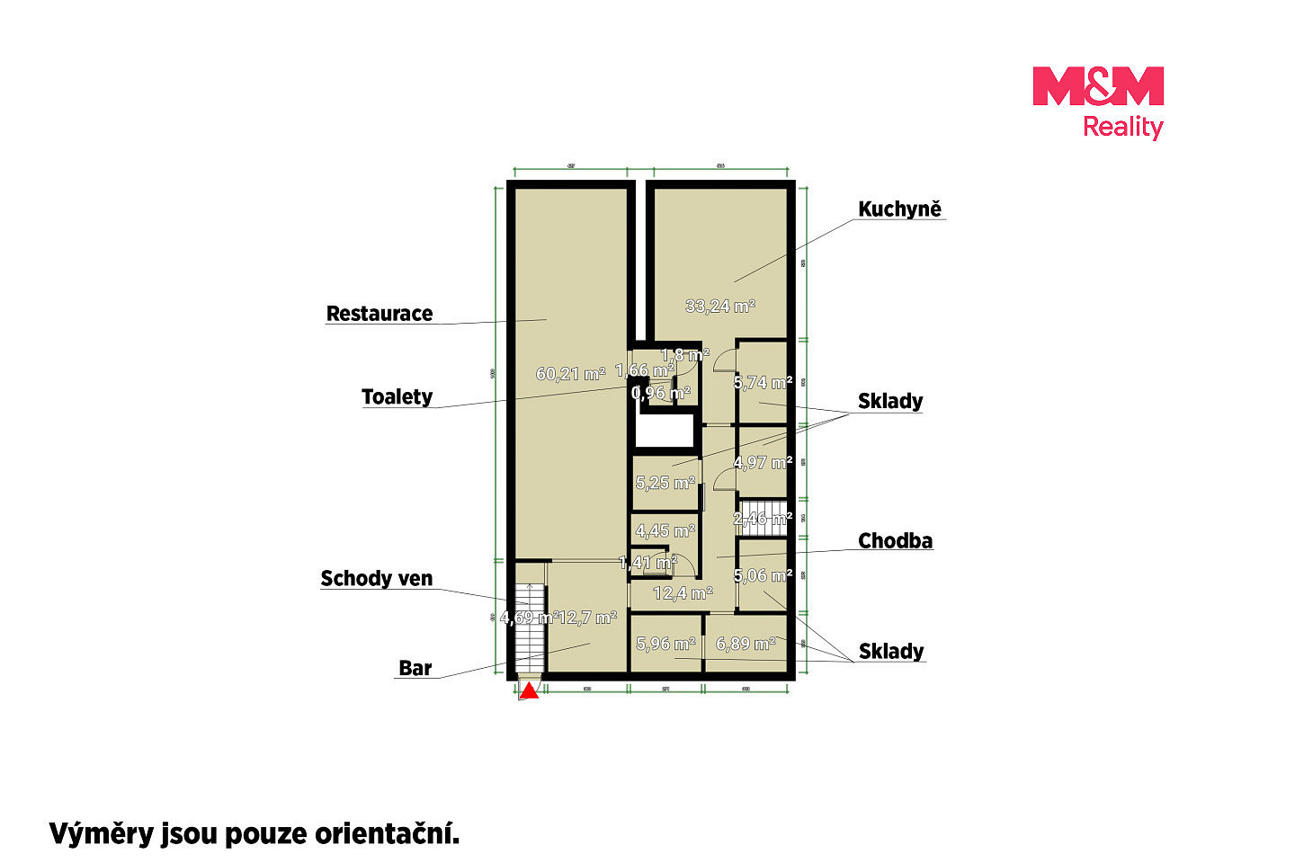 Pronájem restaurace 170 m² – fotografie 3