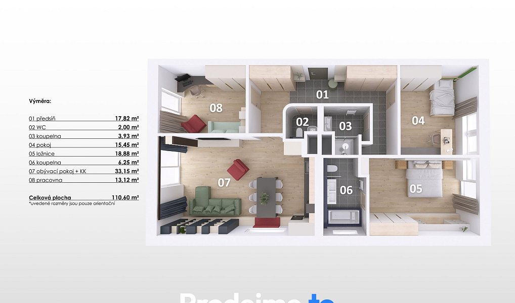 Prodej bytu 4+kk 112 m², Znojmo – náhled fotky 37