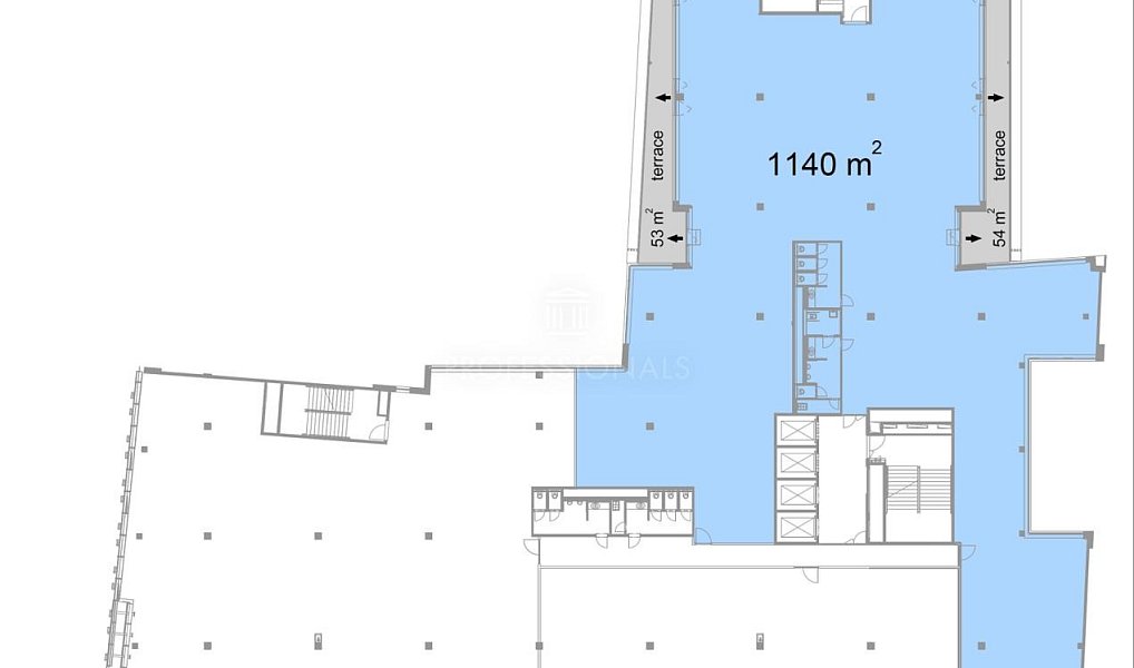 Pronájem kanceláře 481 m², Praha – náhled fotky 7
