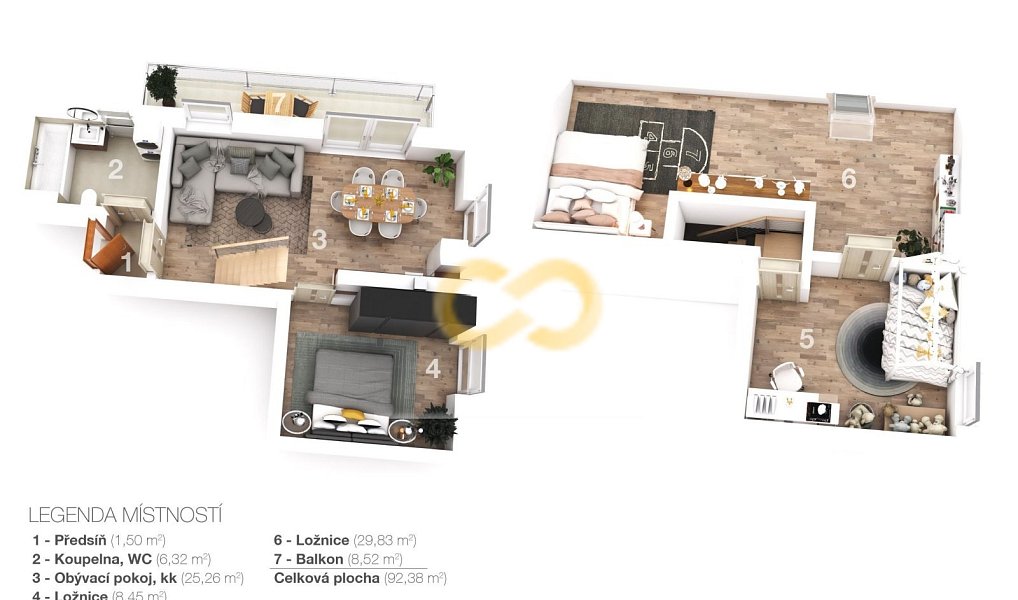 Prodej bytu 2+kk 94 m², Zdíkov – náhled fotky 3