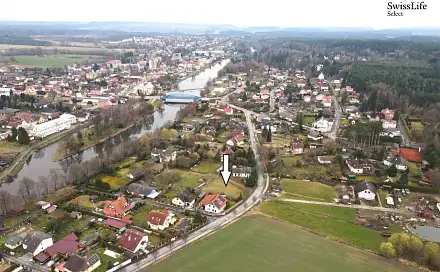 Prodej stavebního pozemku 843 m², Planá nad Lužnicí, okres Tábor