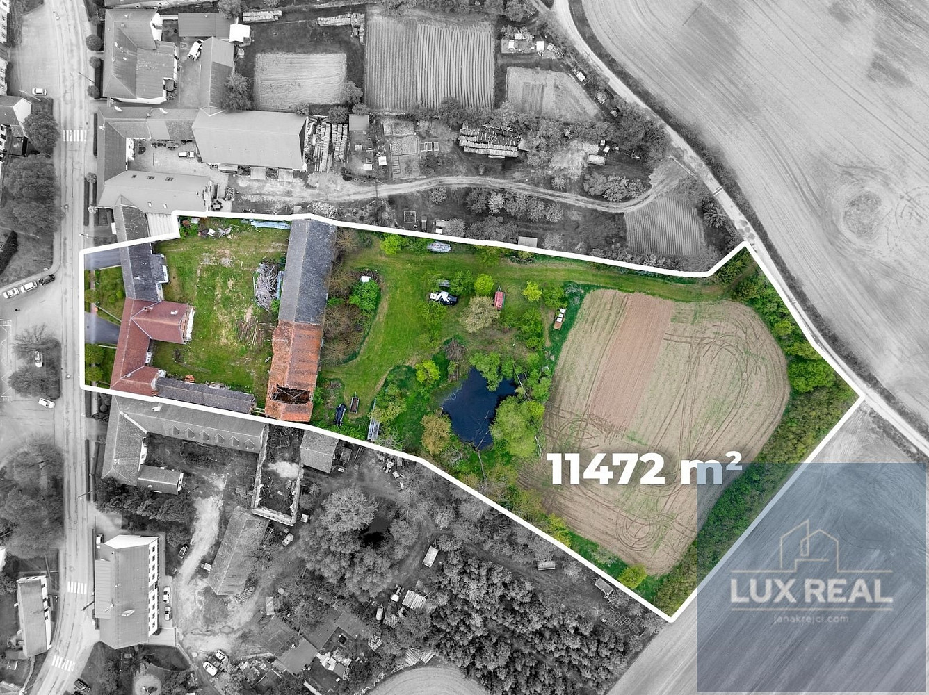 Prodej domu 2 953 m² s pozemkem 11 472 m²