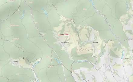 Dražba pozemku 461 m², Jankovice