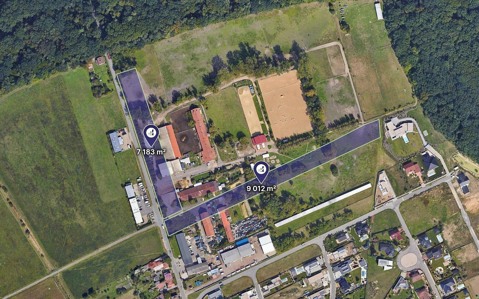 Prodej komerčního pozemku 8 098 m²