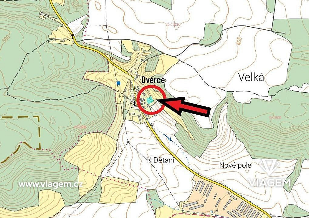 Zahrada 1 569 m², Podíl 10 % o výměře 157 m² – pohled 4