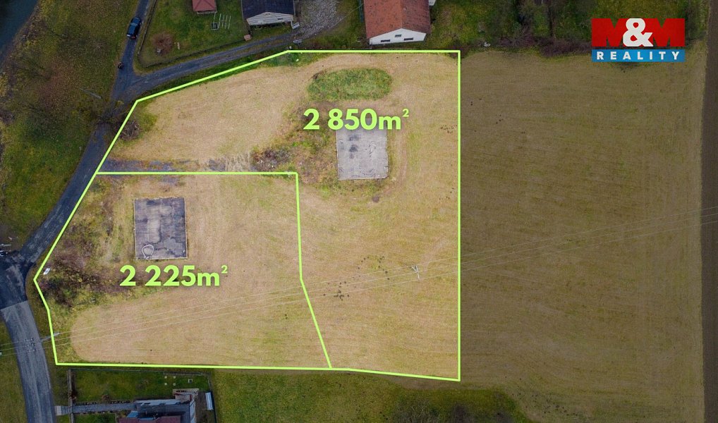 Prodej stavebního pozemku 2 225 m², Odry – náhled fotky 6