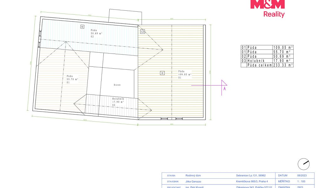 Prodej domu 130 m² s pozemkem 1 032 m², Sebranice – náhled fotky 19