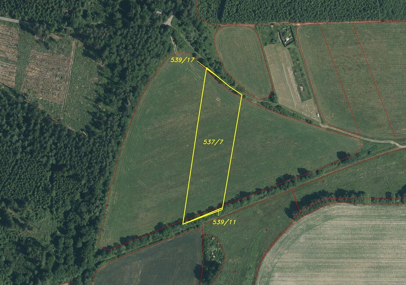 Prodej pole 7 890 m² – fotografie 4