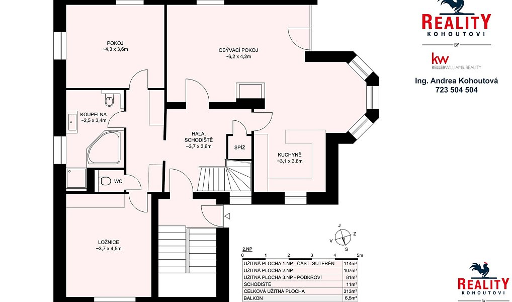Prodej domu 313 m² s pozemkem 1 106 m², Tábor – náhled fotky 8