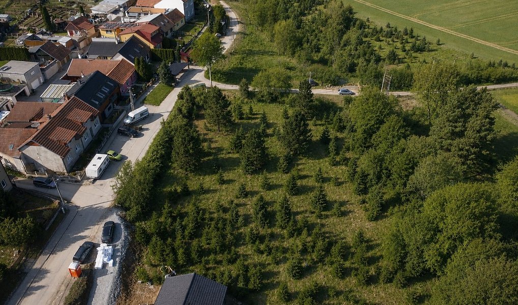Prodej stavebního pozemku 971 m², Popůvky – náhled fotky 6