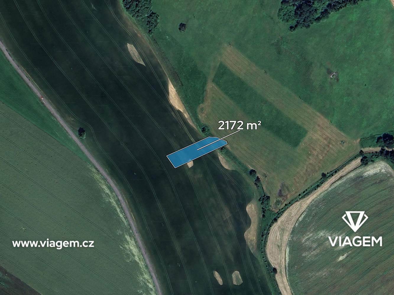Prodej pole 1 086 m² – fotografie 2