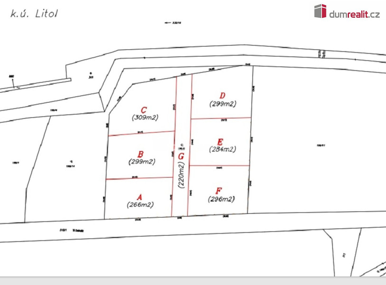 Prodej pozemku 299 m² – fotografie 4