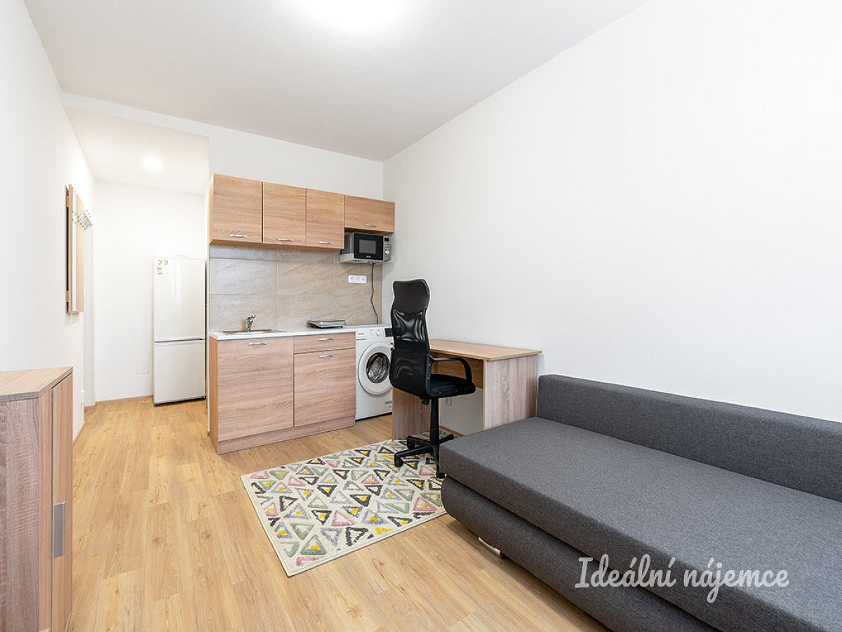 Pronájem bytu 1+kk 22 m² – pohled 2