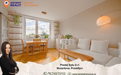 Prodej bytu 2+1 59 m², Mozartova, Prostějov