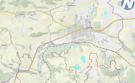Prodej louky 73 041 m², Čkyně, okres Prachatice