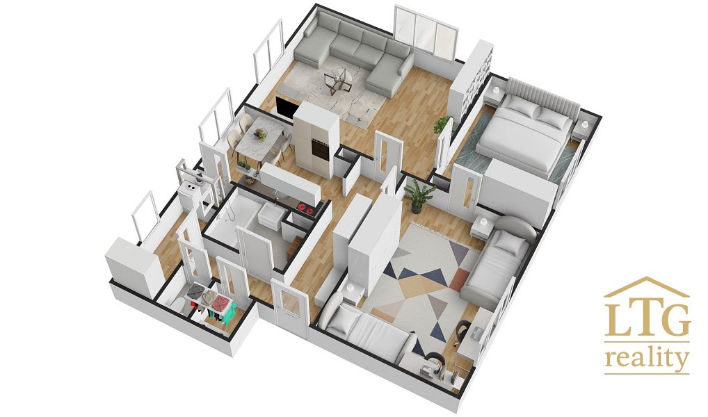 Prodej bytu 3+1 86 m², Hrušovany nad Jevišovkou – náhled fotky 22