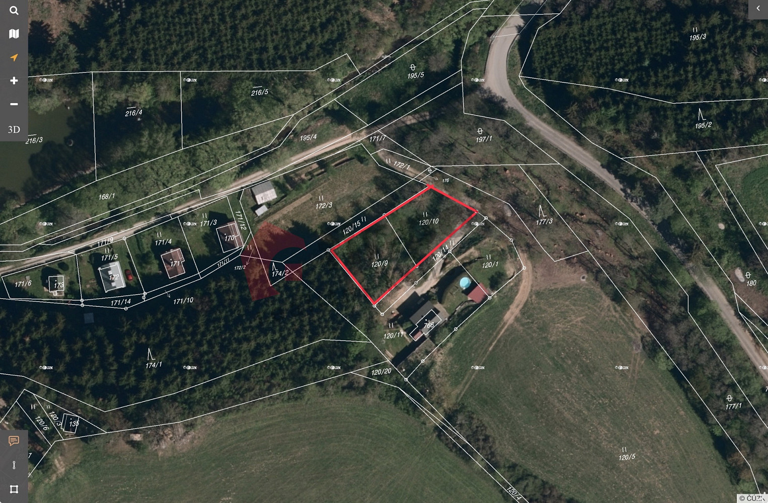 Prodej stavebního pozemku 937 m² — photo 3