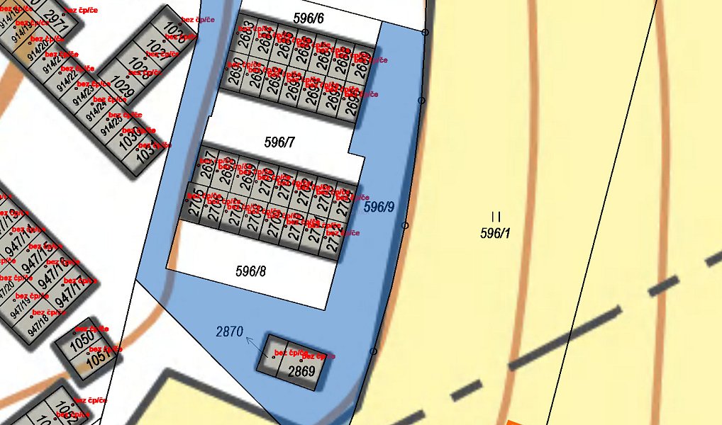 Prodej komerčního pozemku 347 m², Milevsko – náhled fotky 3