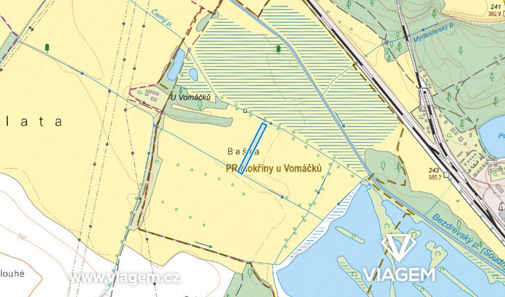 Prodej pole 643 m², Zliv – náhled fotky 6