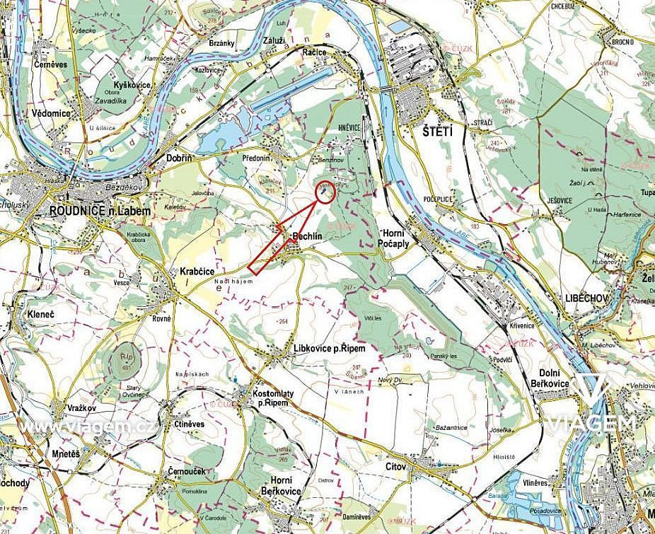 Prodej pole 1 665 m² – fotografie 3