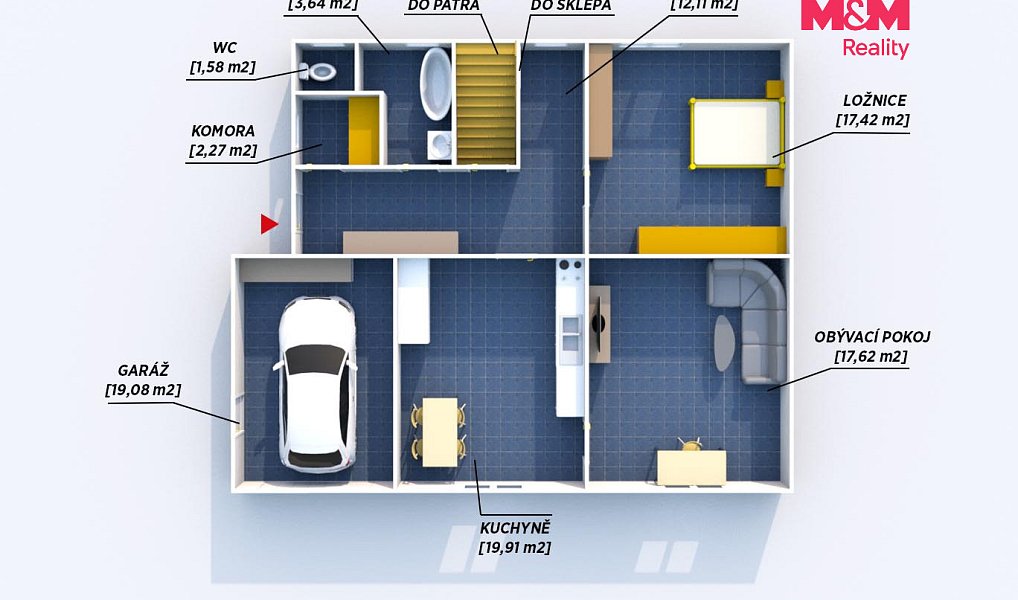Prodej domu 144 m² s pozemkem 573 m², Plzeň – náhled fotky 19