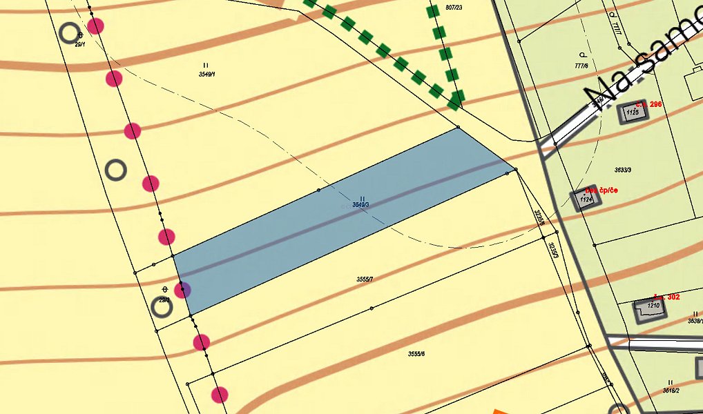 Prodej pozemku 1 342 m², Jílové – náhled fotky 3