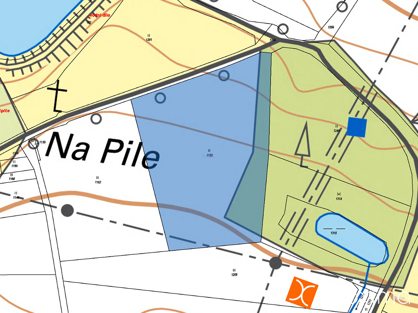 Prodej pole 860 m² — photo 3