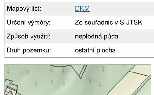 Prodej zahrady 7 500 m², Dubá, okres Česká Lípa
