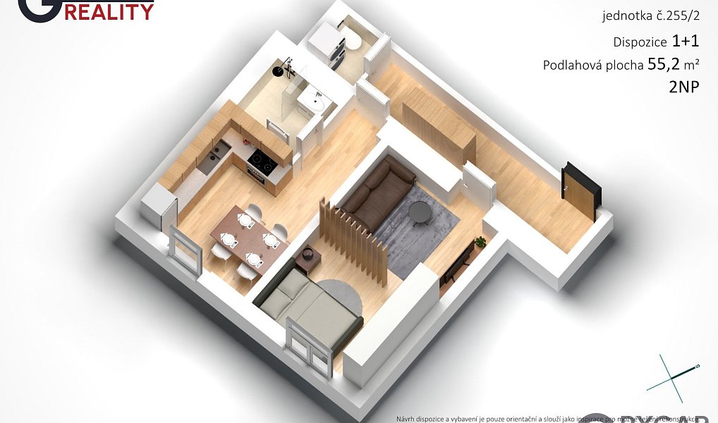 Prodej bytu 1+1 55 m², Praha – náhled fotky 8