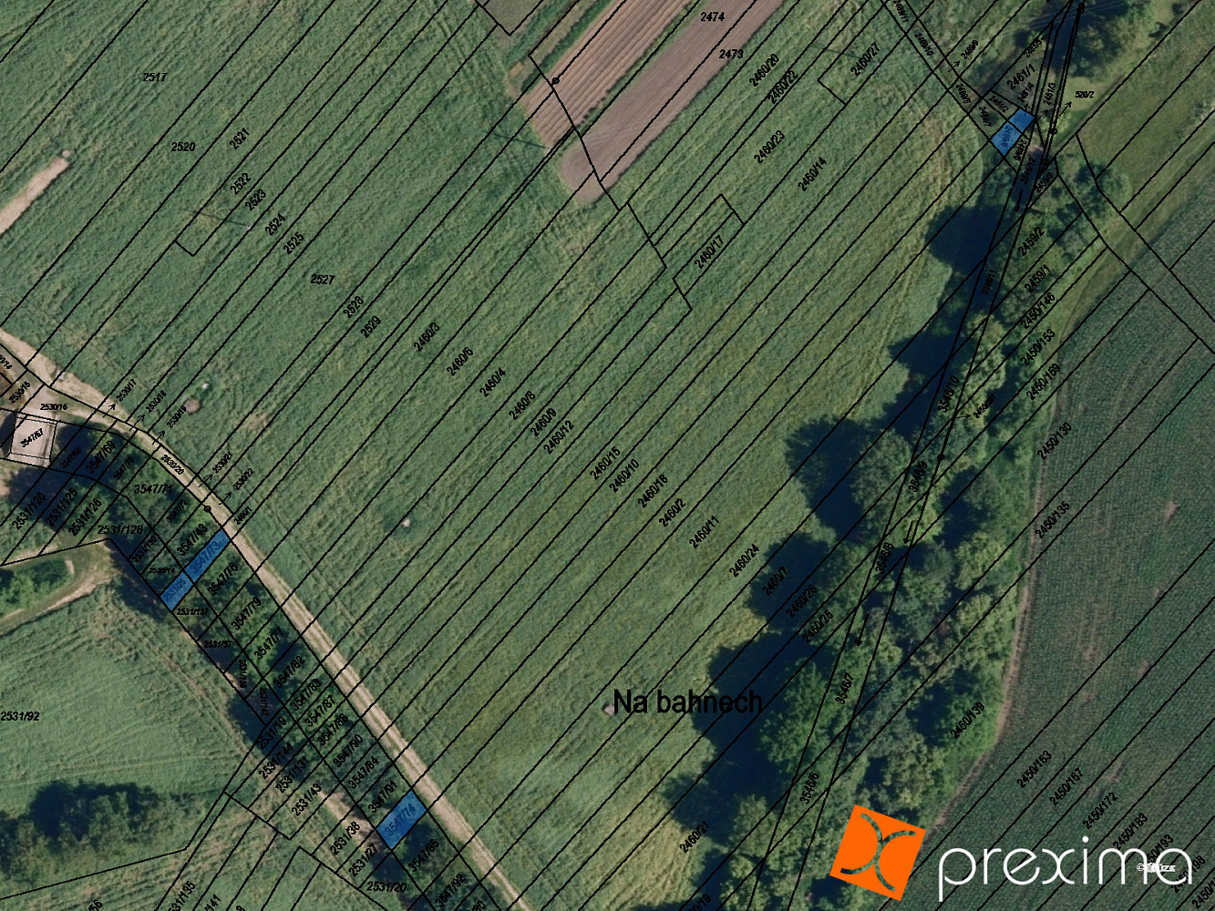 Prodej stavebního pozemku 89 m²