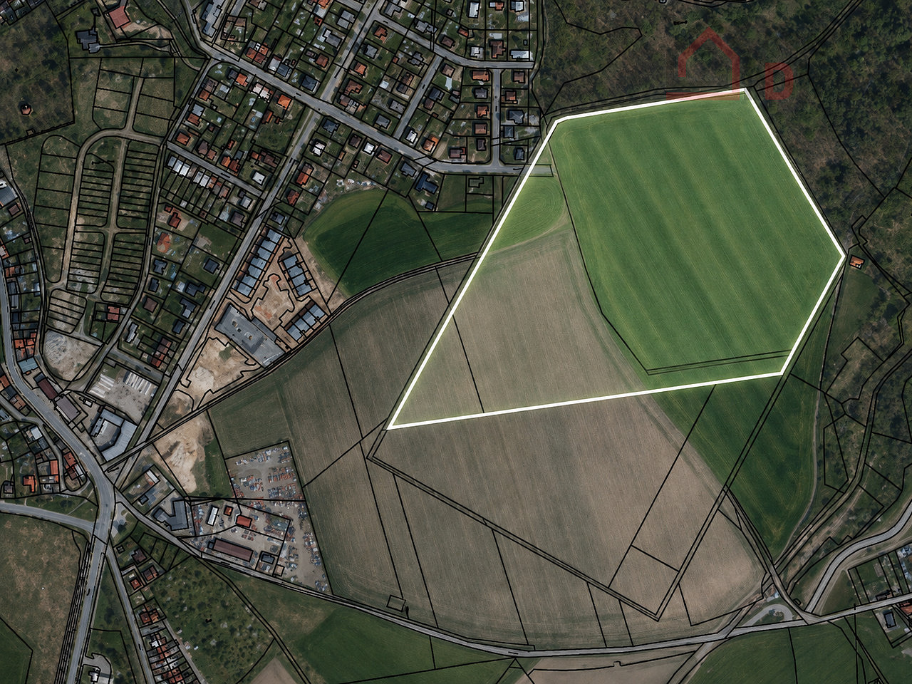 Prodej komerčního pozemku 108 644 m²