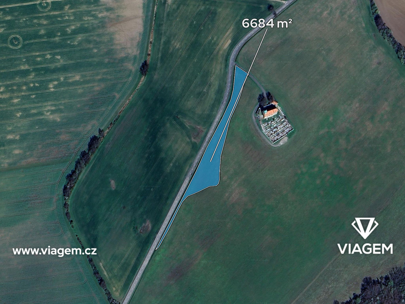 Prodej pole 484 m² – fotografie 2