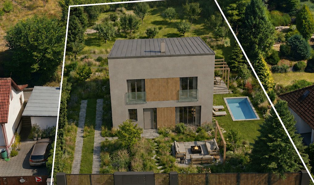 Prodej stavebního pozemku 534 m², Čtyřkoly – náhled fotky 2