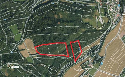 Prodej lesa 49 480 m², Kopřivnice - Vlčovice, okres Nový Jičín