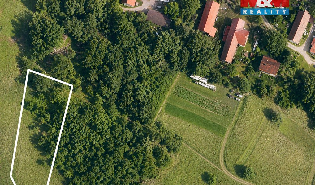 Prodej stavebního pozemku 1 318 m², Milešov – náhled fotky 2