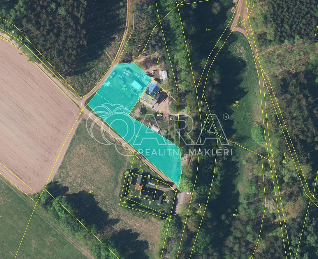 Prodej stavebního pozemku 3 146 m² – fotografie 3