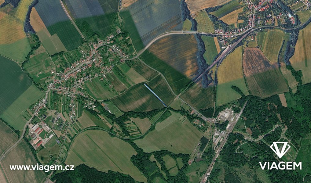 Prodej pole 3 775 m², Loukov – náhled fotky 3