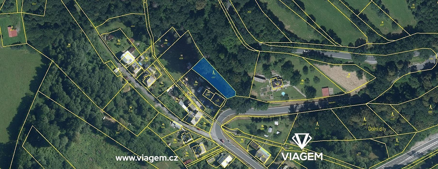 Prodej lesa 437 m²