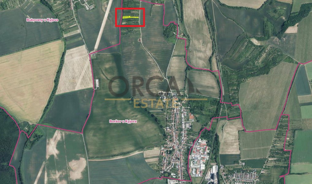 Prodej zahrady 2 427 m², Kyjov – náhled fotky 3