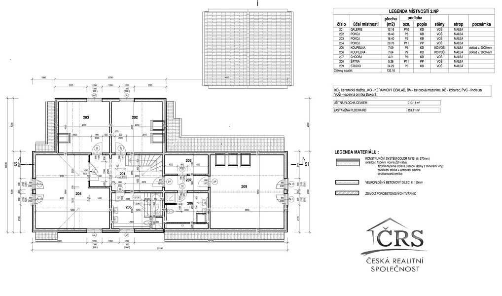 Prodej domu 310 m² s pozemkem 1 176 m², Hostivice – náhled fotky 27