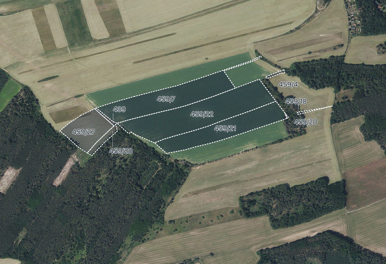 Prodej pole 152 320 m²