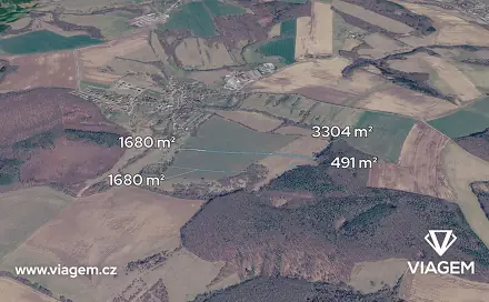 Prodej pole 4 471 m², Dobrkovice, okres Zlín