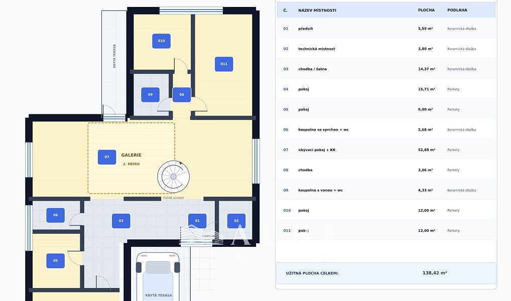 Prodej domu 158 m² s pozemkem 1 020 m², Kozomín – náhled fotky 2