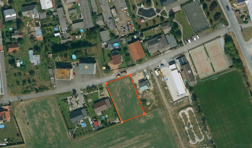 Prodej pozemku, 1400 m², Olomouc, Paseka