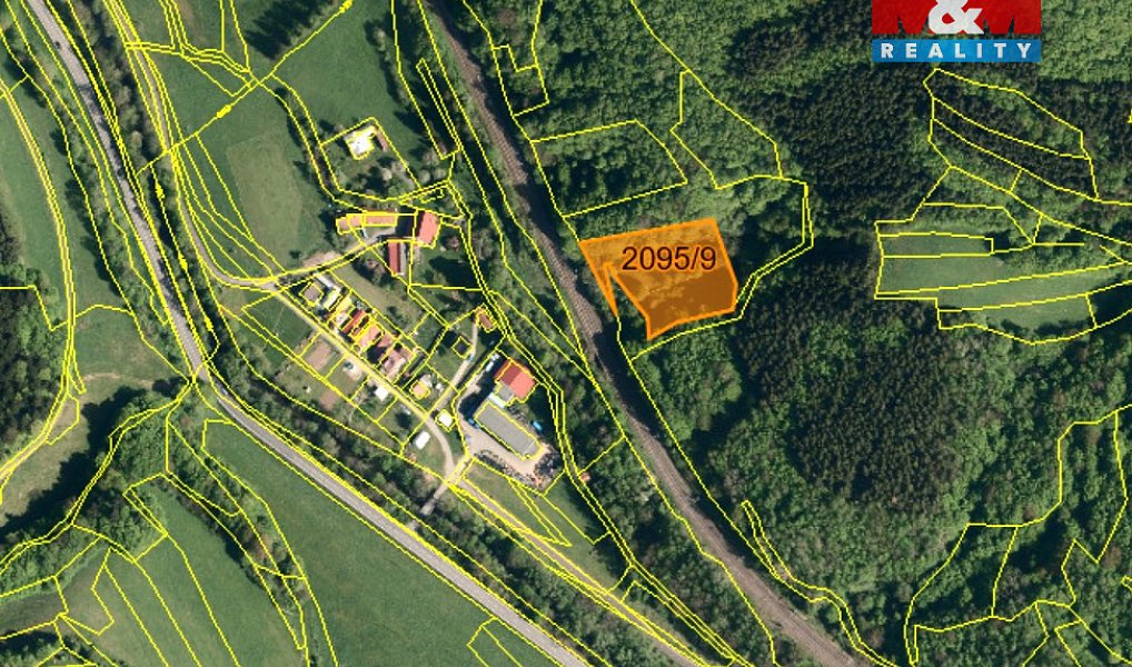 Prodej louky 3 589 m², Lužná – náhled fotky 2