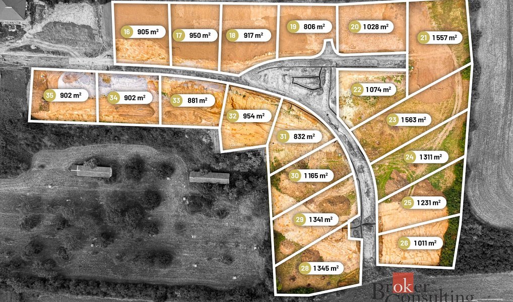 Prodej stavebního pozemku 1 165 m², Starý Bydžov – náhled fotky 2