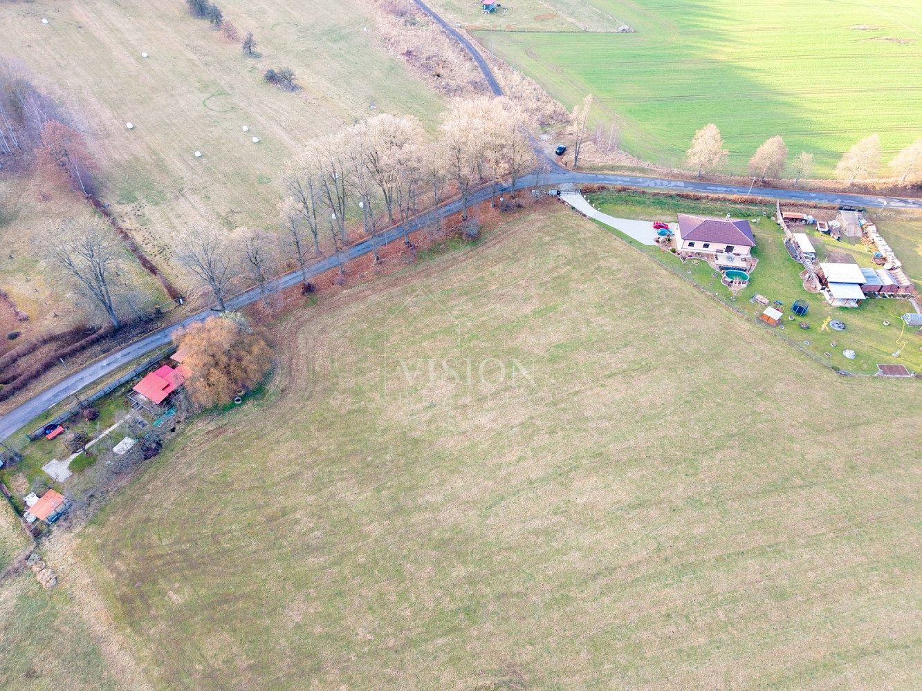 Prodej stavebního pozemku 2 629 m² – fotografie 3